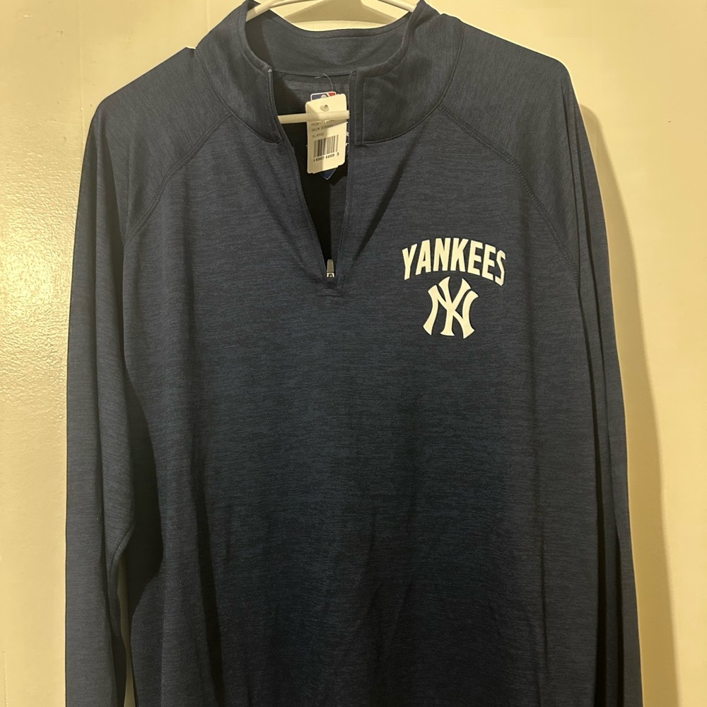 New York Yankees long sleeve lightweight quarter zip
